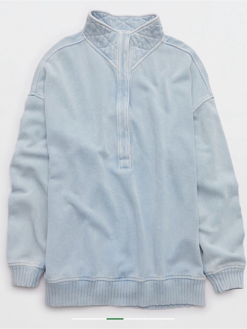 Aerie Women’s Oversized Oh Snap Sweatshirt Color Cloud Wash M